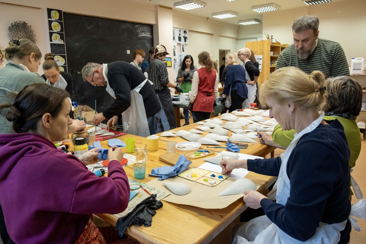 Mākslas forma - TĒLNIECĪBA meistarklase Līvānos